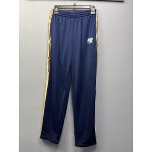 Georgia Southern Eagles Track Sweat Pants Mens Medium Blue Gold Stitched Pockets
